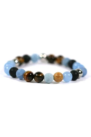 IBIZA MEN MENS JEWELLERY Kinderarmband edelsteen 6mm - IbizaMen KIDS 14cm