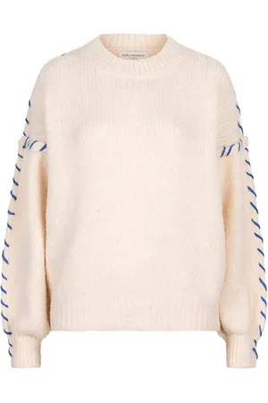 lofty manner Trui Kesia | White - Maat XL