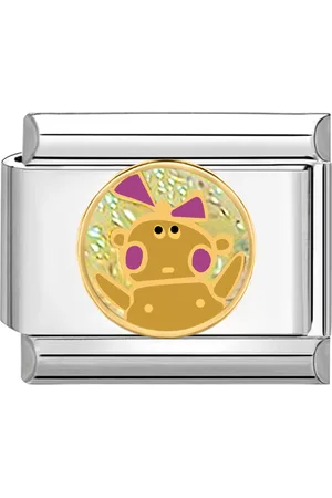 quiges Schakel - Bedel - 9mm - charms - Pop - Geschikt voor - Nomination- armband - Schakelarmband - italy bedels armband