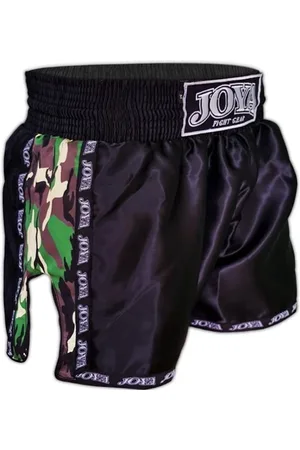 Joya Kickboks Short Camo Groen New Model - L