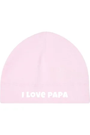 Babybugz I love papa Baby muts - 0-9 maanden - - 100% Biologisch katoen - Newborn - kraamcadeau - kraamcadeau meisje - Winter - baby cadeau meisje - mama