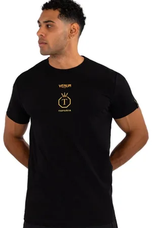 Venum X Ilia Topuria Unmatched T-shirt Zwart Goud - L