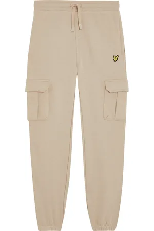 Lyle & Scott Winter sweat broek jongens - Stone beige - Cargo
