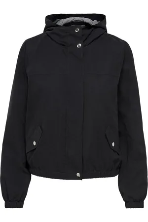 JDY HAZEN SHINE JACKET OTW YFM NOOS Dames Jas - White/ Hood Lining