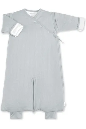Bemini Babyslaapzak - MAGIC BAG 4-12m - TOG 3 - Pady Tetra Jersey + jersey - Grizou