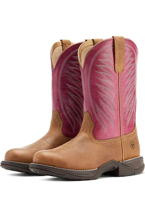 Ariat ANTHEM ROUND TOE II western rijlaarzen roze - 38 (5 UK)