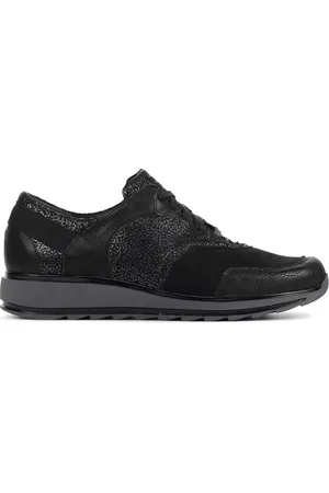 Durea Sneakers Dames - Lage sneakers / Damesschoenen - Leer - 6225 685 - - Maat 42