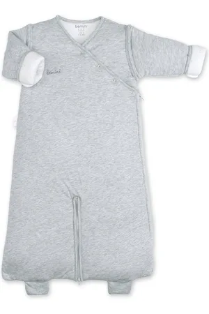 Bemini Babyslaapzak - MAGIC BAG 4-12m - TOG 3 - Pady jersey + jersey - Mix grey