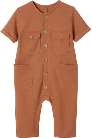 Vertbaudet Jumpsuit met honingraatmotief baby
