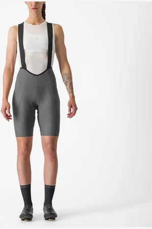 Castelli Fietsbroek kort met bretels Dames - ESPRESSO W DT BIBSHORT - XL