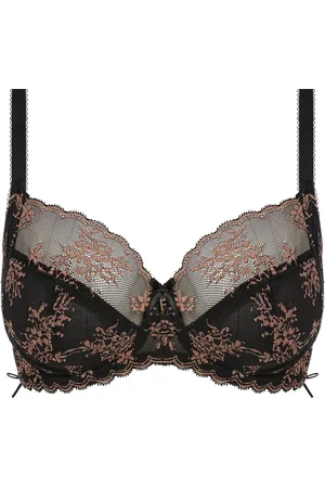 Freya OFFBEAT DECADENCE UW SIDE SUPPORT BRA Dames Beha - Black - Maat 85H