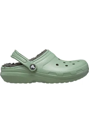Crocs Classic Fuzz Lined Clog Instappers Senior