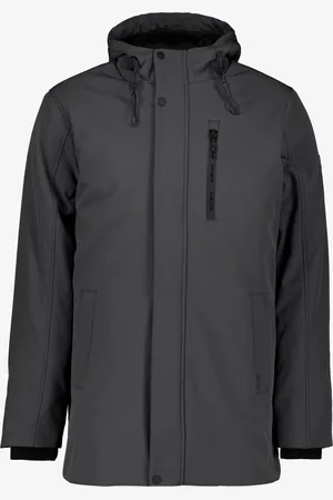 Kjelvik Padded heren softshell jas - Maat XXL - Met capuchon - Ritssluiting