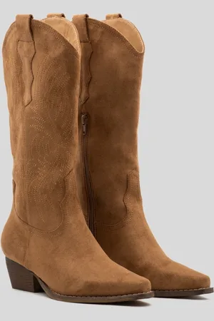 Buonarotti Dames Cowboylaarzen - - Suedine - Maat 36