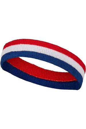 Apollo Feest hoofdband - gekleurde hoofdband rood-wit-blauw one size