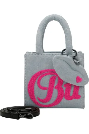 Buffalo Handtas Schoudertas Denim Boxy21 Crossbody Bag Lichtblauw