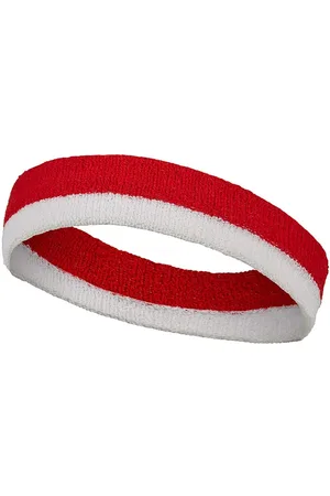 Apollo Feest hoofdband - gekleurde hoofdband rood-wit one size 2