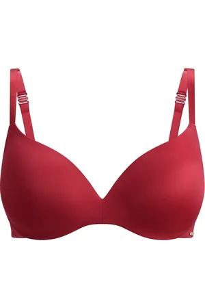 Sapph Comfort Light Push Up Bra Red 70F