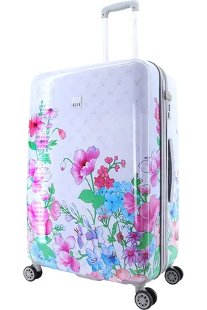Saxoline ELLE Harde Koffer / Trolley / Reiskoffer - 70 cm (Large) – Bouquet -