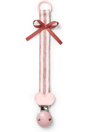 Elodie Fopspeenketting Hout - Speenkoord - Fopspeenketting - Fopspeenhouder- Speenclip - Candy Stripes