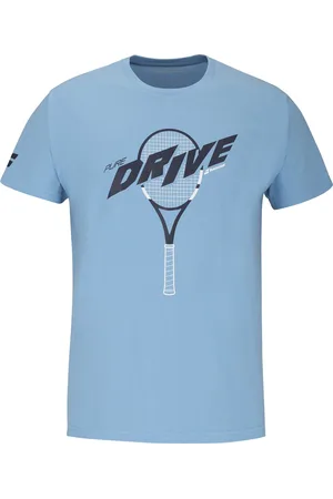 Babolat Pure Drive T-shirt - T-shirt Heren - 80% Katoen - Tennis T-shirt - Padel - T-shirt - Training T-shirt - - Maat L