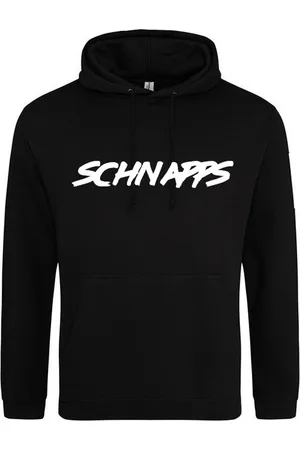 B and C Hoodie | Sweater | Capuchon | Trui | Hooded | Print | Zwart | Maat XS