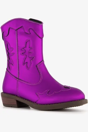 Blue Box Meisjes cowboy western laarsjes metallic - Maat 38