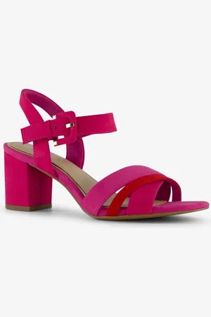Nova Dames sandalen met hak rood - Maat 39