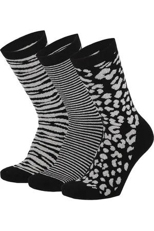 Apollo Fashion sokken dames met dierenprint assorti 35/42