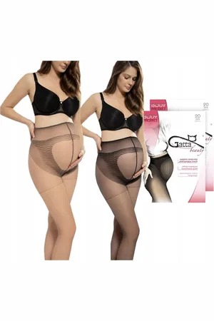 Gatta Zwangerschap panty - 20 DEN - Maat M - - Dames Panty - Zwanger - Panty Zwangerschap - ( 2 stuks)