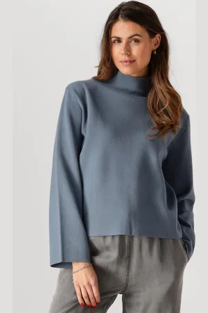 Minus Lupi High Neck Pullover Truien & vesten Dames - Sweater - Hoodie - Vest- - Maat XXL