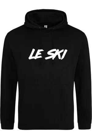 B and C Hoodie | Sweater | Capuchon | Trui | Hooded | Print | Zwart | Maat L
