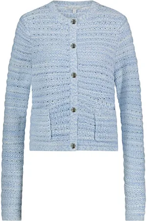 Red Button Vest SRB4489 Danelle - Fresh Blue