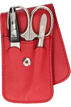 Erbe Solingen 3-delige Manicure Etui met Drukknoopsluiting (ERBE9014)