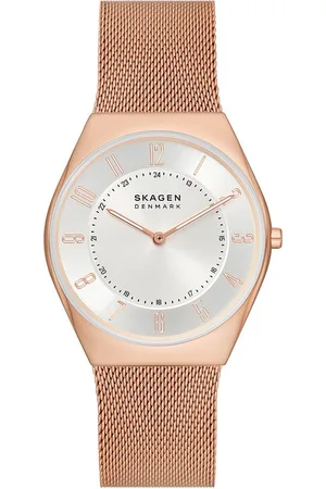 Skagen Grenen Ultra Slim SKW6827 Dameshorloge 37 mm - rosékleurig