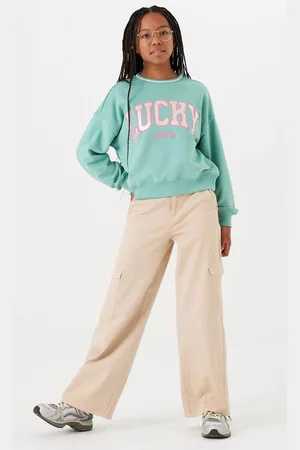 Garcia M42525 Meisjes Wide Fit Broek Bruin