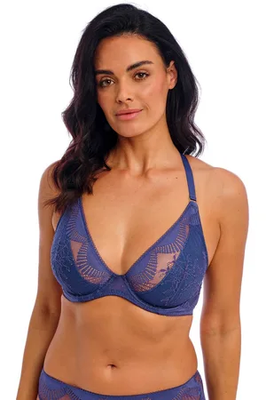 Wacoal Sensu Lace Plunge Beugel BH Dark Azure 80 C