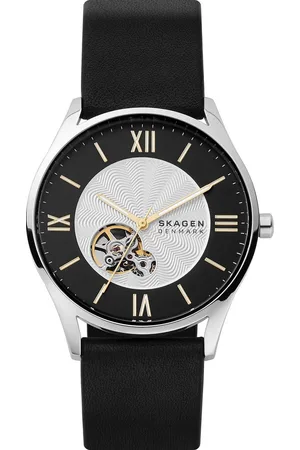 Skagen Heren horloges Automatisch One Size Zilver 32015792