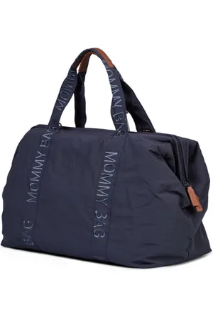 Childhome Mommy Bag Signature Urban - Verzorgingstas - Antraciet - Stijlvol & Functioneel - Inclusief Opvouwbaar Matje