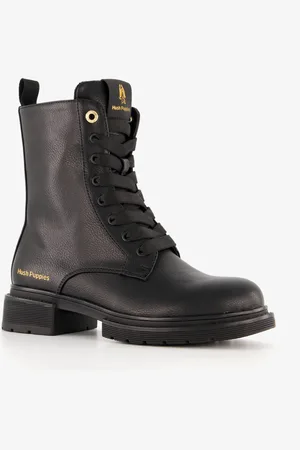 Hush Puppies Dames veterboots - Maat 38 - Uitneembare zool