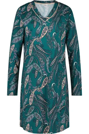 Cyell Iconic Paisley Sea Long Sleeve Shirt - Maat 38