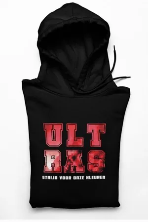 Gildan Voetbal Ultras - Heavy Blend Hoodie - Maat XL - Strijd voor onze kleuren