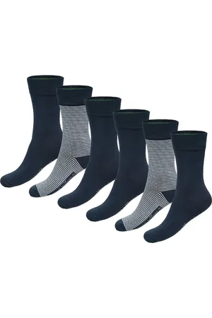 Bamboo Basics Comfortabel & Zijdezacht Beau - Bamboe Sokken (Multipack 6 stuks) Heren / Dames - Wit & - 35-40