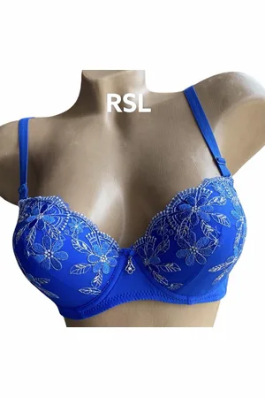 Merkloos Bh push up met borduursel 90B