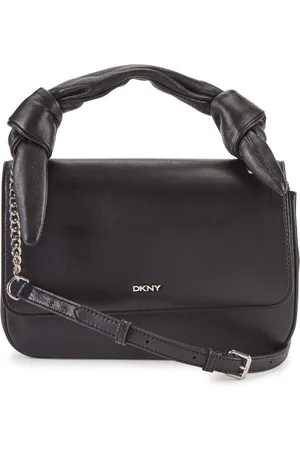 DKNY Sophie Large crossbodytas van leer - - Maat LxBxD 15x25x8,5