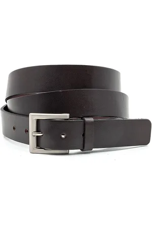 JV Belts Riemmaat XL - heren en dames riem - 3.5 cm breed - - Echt Leer - Taille: 130cm - Totale lengte riem: 145cm