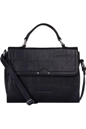 Cowboysbag Big Croco Citybag Rigby Black