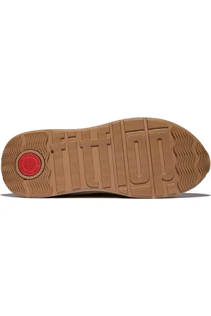 FitFlop F-Mode Suede/Knit Flatform Slip-On Laced Sneakers - Maat 39