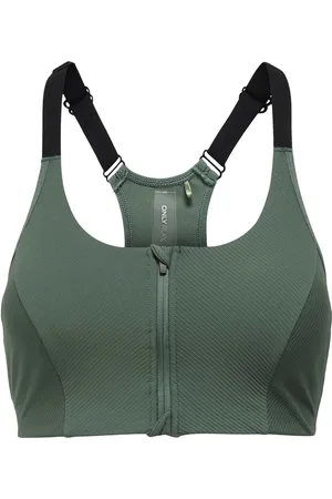 ONLY ONP JANA - SPORTBEHA - MET RITS - GROEN - DAMES - MAAT XL