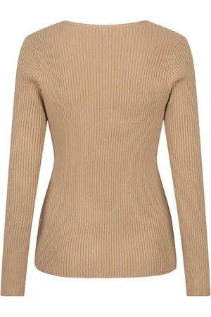 lofty manner Trui Sweater Taylor Qb08 1 196 Beige Dames Maat - L